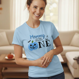 Mommy der Spooky ein Halloween 1. Geburtstag T-Shirt