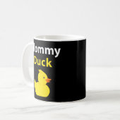 Mommy Duck Rubber Duck Mama Kaffeetasse (Vorderseite Links)
