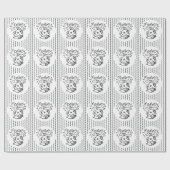 Mommy Elephant Mum & Me Mother Day Geschenkpapier (Flach)