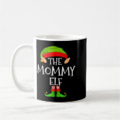 Mommy Elf Family Christmas Mommy Elf Sweater Match Kaffeetasse (Links)