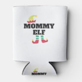 Mommy Elf Funny Matching Weihnachtsgeschenk Dosenkühler (Vorderseite)
