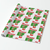 Mommy Elf Geschenkpapier (Ungerollt)