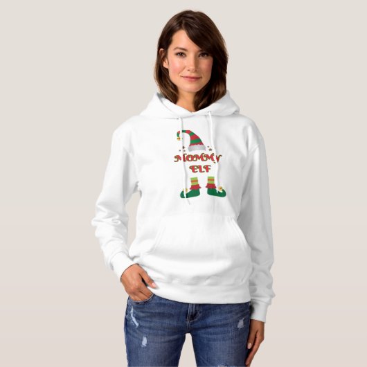 Mommy Elf Hoodie (Vorne ganz)