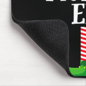 Mommy Elf Matching Family Christmas Party Mousepad (Ecke)