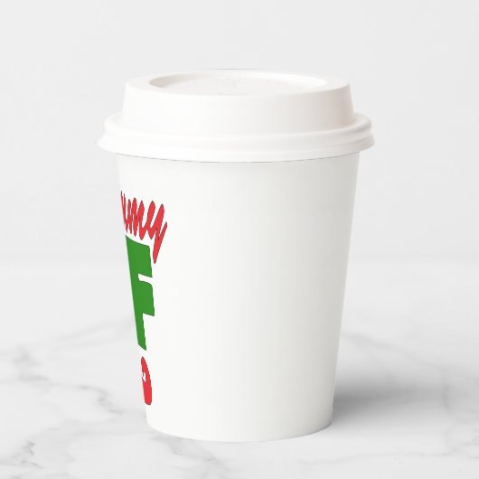 Mommy Elf Pappbecher (Links)