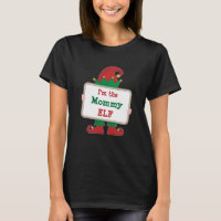 Mommy Elf | Personalisierter Weihnachtself-T - Shi