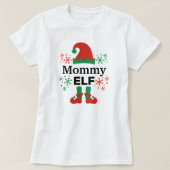 Mommy Elf Women's White T-Shirt (Design vorne)