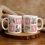 Mommy Foto Collage Custom Giant Coffee Tasse<br><div class="desc">Passen Sie diese Tasse mit Ihren eigenen Fotos an und geben Sie sie als Geschenk!!</div>