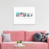 Mommy Foto Collage Leinwand (Insitu (Wohnzimmer))