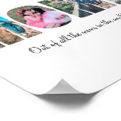 Mommy Foto Collage Poster (Ecke)