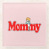 Mommy Glasuntersetzer (Vorderseite)