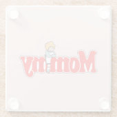 Mommy Glasuntersetzer (Rückseite)