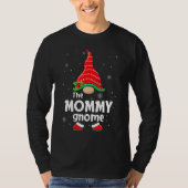 Mommy Gnome Matching Family Group Christmas Party  T-Shirt (Vorderseite)