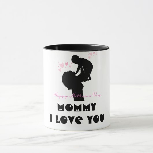 Mommy I Liebe You Tasse - Heartfelt Gift (Zentrum)