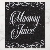 Mommy Juice Sassy Girls Night Out Fun Weinetikett (Einzelnes Label)