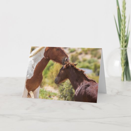 Mommy Kisses Karte (Vorderseite)