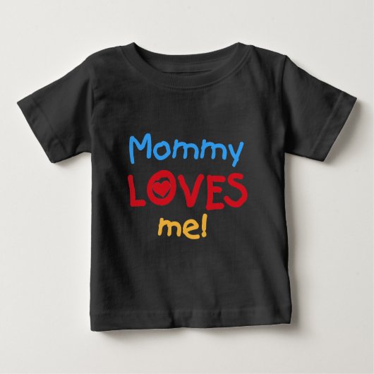 Mommy Lieben Baby T-shirt (Vorderseite)