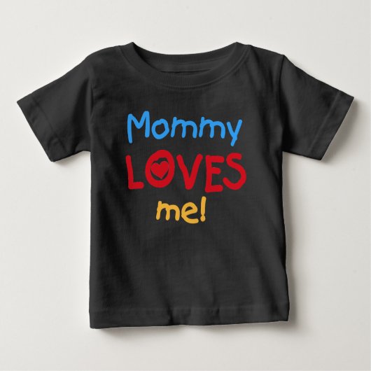 Mommy Lieben Baby T-shirt (Vorderseite)