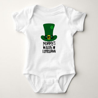 Mommy Little Leprechaun Baby Bodysuit Baby Strampler