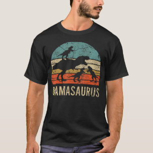 Mommy Mama Mama Dinosaur Funny 3 Drei Kinder Mamas T-Shirt