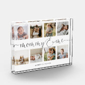Mommy & Me Elegantes Skript | Foto Grid Collage (Links)