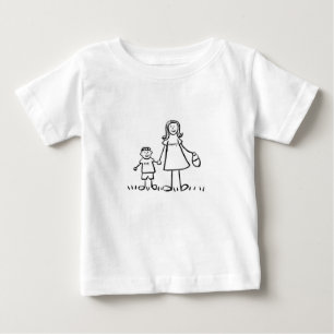 Mommy & Me T - Shirt (Gezeichnet ohne Titel)