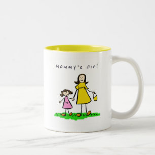 Mommy & Me Tasse (Brünett mit Titel)