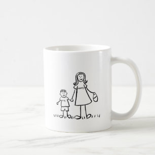 Mommy & Me Tasse (Gezeichnet ohne Titel)