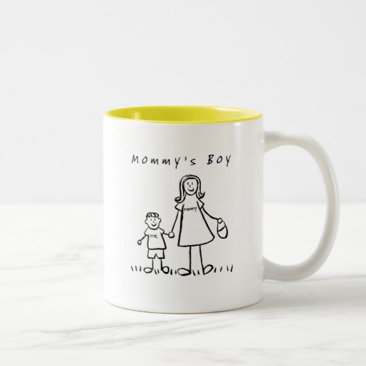 Mommy & Me Tasse (Zeichnend mit Titel) (Rechts)