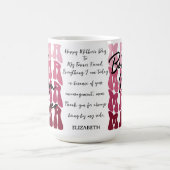 Mommy Modern Mama Custom Message Mother's Day Gift Kaffeetasse (Mittel)