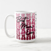 Mommy Modern Mama Custom Message Mother's Day Gift Kaffeetasse (Links)