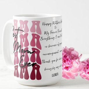 Mommy Modern Mama Custom Message Mother's Day Gift Kaffeetasse