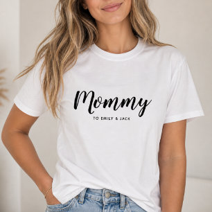Mommy   Moderne Mama Kinder heißen Muttertag T-Shirt
