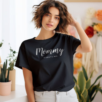 Mommy | Moderne Mama Kinder heißen Muttertag T-Shirt