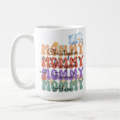 Mommy Moderne Mama Kinder Namen Feiertage Kaffeetasse (Links)