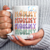 Mommy Moderne Mama Kinder Namen Feiertage Kaffeetasse