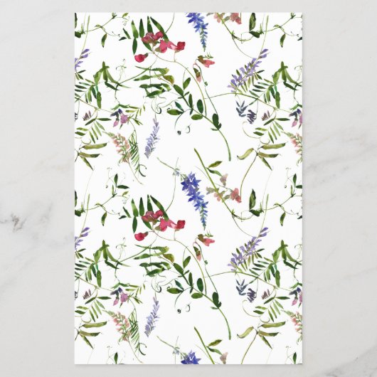 Mommy oder Daddy Game Summer Wildblume Dusche Flyer (Hinten)