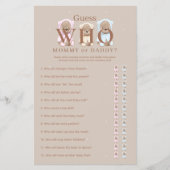 Mommy oder Daddy Game, wir können frühzeitig warte Flyer (Vorne)