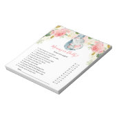 Mommy oder Daddy Guess, der gesagt hat, es Baby-Du Notizblock (Rotiert)