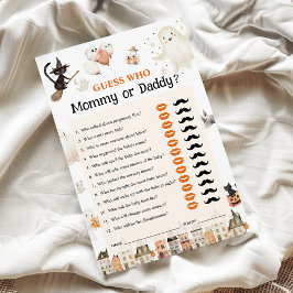 Mommy oder Daddy, Halloween Guest Who Game