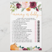 Mommy oder Daddy Wild Fall Blumenkürbis (Vorderseite)