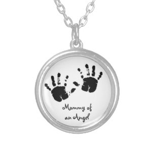 Mommy of an Angel Erinnerungskette Versilberte Kette