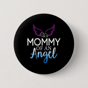 Mommy of an Angel Sids Awareness Month Button