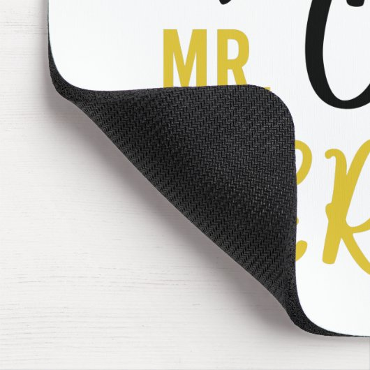 Mommy of Mr Onederful 1st One-Derful T - Shirt Mousepad (Ecke)