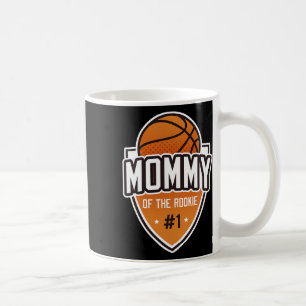 Mommy of Rookie 1. Geburtstag Bysketbyll Party Mat Kaffeetasse