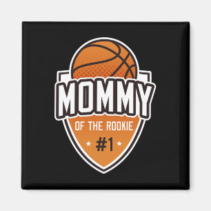 Mommy of Rookie 1. Geburtstag Bysketbyll Party Mat Magnet