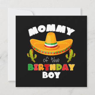 Mommy of the Birthday Boy Cinco de Mayo Einladung