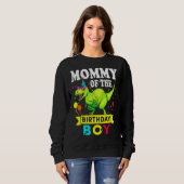 Mommy of the Birthday Boy Rex Rawr Dinosaur Birthd Sweatshirt (Vorne ganz)