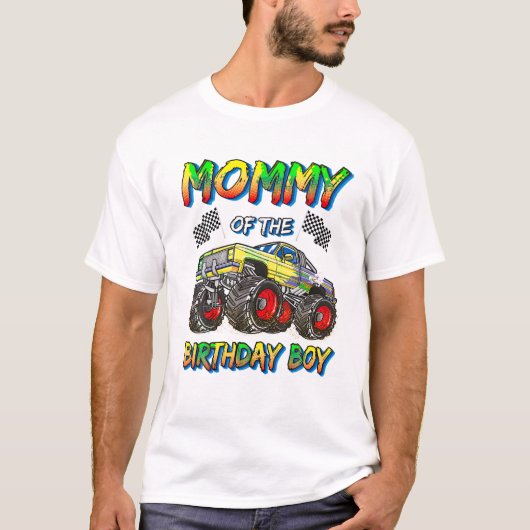 Mommy of the Birthday Boy T-Shirt (Vorderseite)