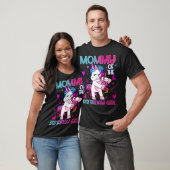 Mommy of the Birthday Girl Flossing Unicorn Mama M T-Shirt (Unisex)